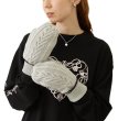 画像9: MILKFED ( ミルクフェド ) - HEART CABLE MITTENS (9)