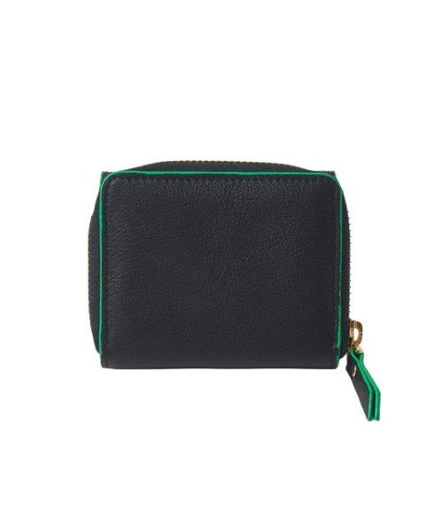 画像5: MILKFED ( ミルクフェド ) - LOGO TRIFOLD LEATHER WALLET (5)