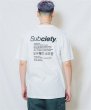 画像5: SUBCIETY ( サブサエティ- ) - LABEL TEE (5)