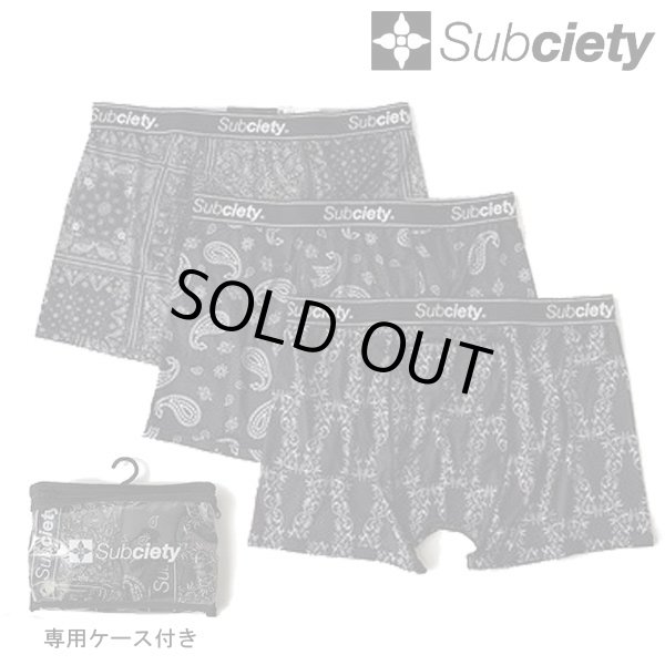 画像1: SUBCIETY ( サブサエティ- ) - BOXER SHORTS（B） (1)