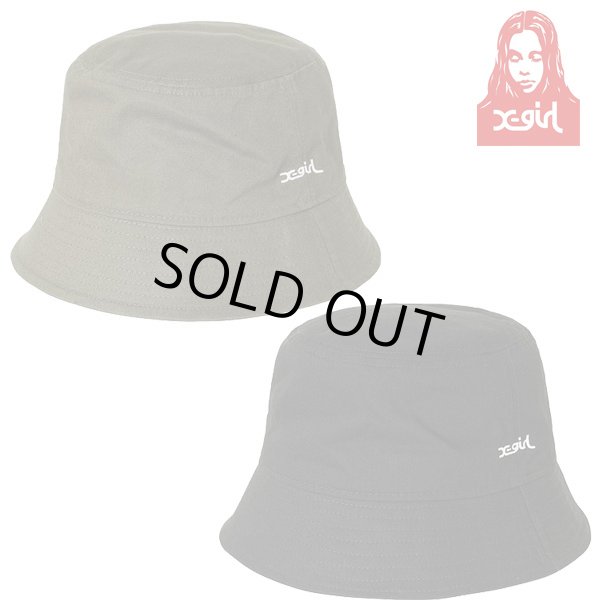 画像1: X-girl ( エックスガール ) - BASIC BUCKET HAT (1)