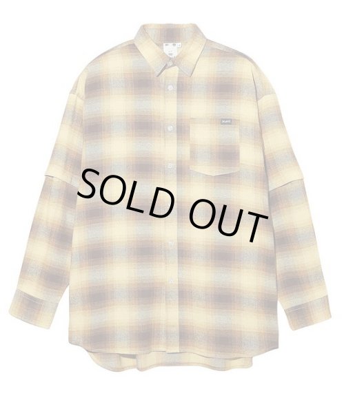 X-girl ( エックスガール ) - PLAID 2WAY SHIRT - FAITHWEB