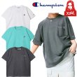 画像1: X-girl ( エックスガール ) - X-girl × Champion REVERSE WEAVE R PIGMENT DYED POCKET S/S TEE (1)