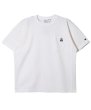 画像2: X-girl ( エックスガール ) - X-girl × Champion REVERSE WEAVE R PIGMENT DYED POCKET S/S TEE (2)