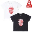 画像1: X-girl ( エックスガール ) - STRAWBERRY S/S BABY TEE (1)