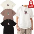 画像1: X-girl ( エックスガール ) - FACE AND LOGO S/S TEE (1)