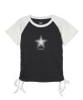 画像3: X-girl ( エックスガール ) - DOTTED STAR S/S RAGRAN BABY TOP (3)