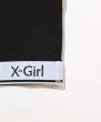 画像7: X-girl ( エックスガール ) - LOGO AND STRIPE CROPPED S/S TOP (7)