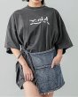 画像10: X-girl ( エックスガール ) - GRADATION MILLS LOGO S/S BIG TEE DRESS (10)