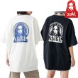 画像1: X-girl ( エックスガール ) - CIRCLE BACKGROUND FACE LOGO S/S BIG TEE DRESS (1)