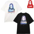 画像1: X-girl ( エックスガール ) - X-girl x HIROSHI NAGAI FACE S/S BIG TEE DRESS (1)