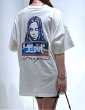 画像9: X-girl ( エックスガール ) - X-girl x HIROSHI NAGAI FACE S/S BIG TEE DRESS (9)