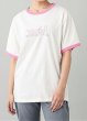 画像10: X-girl ( エックスガール ) - OUTLINE MILLS LOGO S/S RINGER TEE (10)