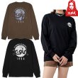 画像1: X-girl ( エックスガール ) - GLOBE MILLS LOGO L/S TEE (1)