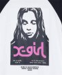 画像10: X-girl ( エックスガール ) - X-girl FACE POSTER B/B BIG TEE (10)