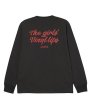 画像7: X-girl ( エックスガール ) - VINYL LIP FACE L/S TEE (7)