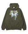 画像3: X-girl ( エックスガール ) - BUTTERFLY ZIP UP HOODIE (3)