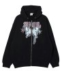 画像4: X-girl ( エックスガール ) - BUTTERFLY ZIP UP HOODIE (4)