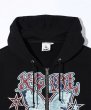 画像6: X-girl ( エックスガール ) - BUTTERFLY ZIP UP HOODIE (6)