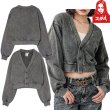 画像1: X-girl ( エックスガール ) - SWEAT CARDIGAN (1)