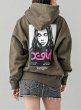 画像16: X-girl ( エックスガール ) - X-girl FACE POSTER SWEAT HOODIE (16)