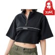 画像1: X-girl ( エックスガール ) - DRAWSTRING CROPPED ANORAK TOP (1)