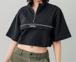 画像9: X-girl ( エックスガール ) - DRAWSTRING CROPPED ANORAK TOP (9)