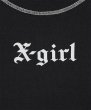 画像6: X-girl ( エックスガール ) - OLD ENGLISH L/S BABY TEE (6)