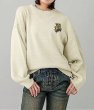 画像12: X-girl ( エックスガール ) - POP LOGO JACQUARD KNIT TOP (12)