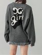 画像15: X-girl ( エックスガール ) - POP LOGO JACQUARD KNIT TOP (15)