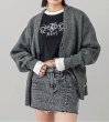 画像12: X-girl ( エックスガール ) - FACE KNIT CARDIGAN (12)