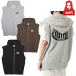 画像1: X-girl ( エックスガール ) - OVAL LOGO ZIP UP SWEAT VEST (1)