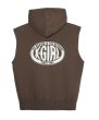 画像6: X-girl ( エックスガール ) - OVAL LOGO ZIP UP SWEAT VEST (6)