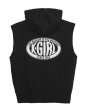 画像7: X-girl ( エックスガール ) - OVAL LOGO ZIP UP SWEAT VEST (7)