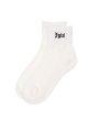 画像2: X-girl ( エックスガール ) - OLD ENGLISH LOGO SHORT RIB SOCKS (2)