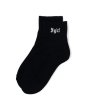 画像3: X-girl ( エックスガール ) - OLD ENGLISH LOGO SHORT RIB SOCKS (3)