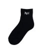 画像4: X-girl ( エックスガール ) - OLD ENGLISH LOGO SHORT RIB SOCKS (4)