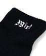 画像6: X-girl ( エックスガール ) - OLD ENGLISH LOGO SHORT RIB SOCKS (6)