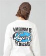 画像10: X-girl ( エックスガール ) - OVAL AND MESSAGE LOGO L/S TEE (10)