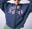 画像14: X-girl ( エックスガール ) - X-girl × Champion REVERSE WEAVE R LOGO ZIP UP HOODIE (14)