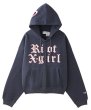 画像3: X-girl ( エックスガール ) - X-girl × Champion REVERSE WEAVE R LOGO ZIP UP HOODIE (3)