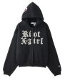 画像4: X-girl ( エックスガール ) - X-girl × Champion REVERSE WEAVE R LOGO ZIP UP HOODIE (4)