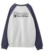 画像4: X-girl ( エックスガール ) - X-girl x Champion REVERSE WEAVE R RAGLAN SWEAT TOP (4)