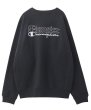 画像5: X-girl ( エックスガール ) - X-girl x Champion REVERSE WEAVE R RAGLAN SWEAT TOP (5)