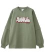 画像2: X-girl ( エックスガール ) - PLUMP LOGO LAYERED SWEAT TOP (2)