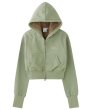 画像2: X-girl ( エックスガール ) - LINING BOA COMPACT ZIP UP HOODIE (2)