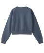 画像4: X-girl ( エックスガール ) - FACE PIGMENT DYED COMPACT SWEAT TOP (4)