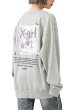 画像13: X-girl ( エックスガール ) - X-girl FLAG BIG SWEAT TOP (13)