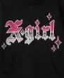 画像5: X-girl ( エックスガール ) - GRADIENT LOGO JACQUARD KNIT HOODIE (5)