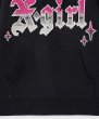 画像8: X-girl ( エックスガール ) - GRADIENT LOGO JACQUARD KNIT HOODIE (8)